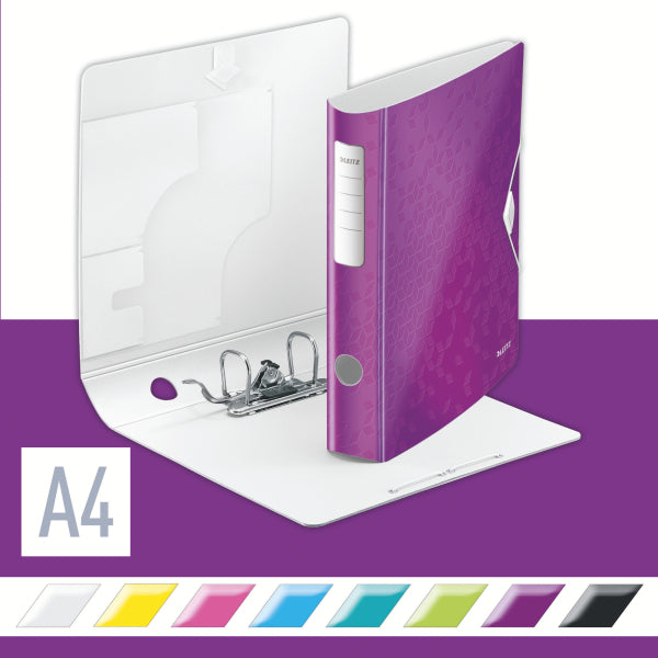 BIBLIORAFT PLASTIFIAT 6.5CM 180GRADE MOV ACTIVE WOW LEITZ