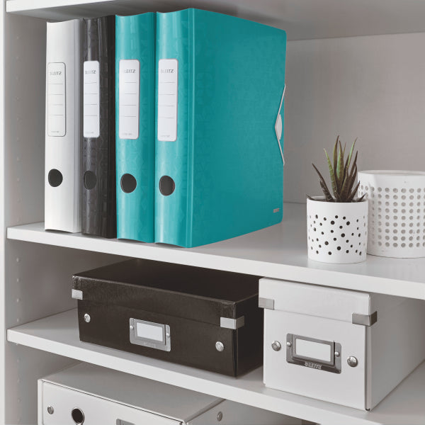 BIBLIORAFT PLASTIFIAT 6.5CM 180GRADE TURCOAZ ACTIVE WOW LEITZ