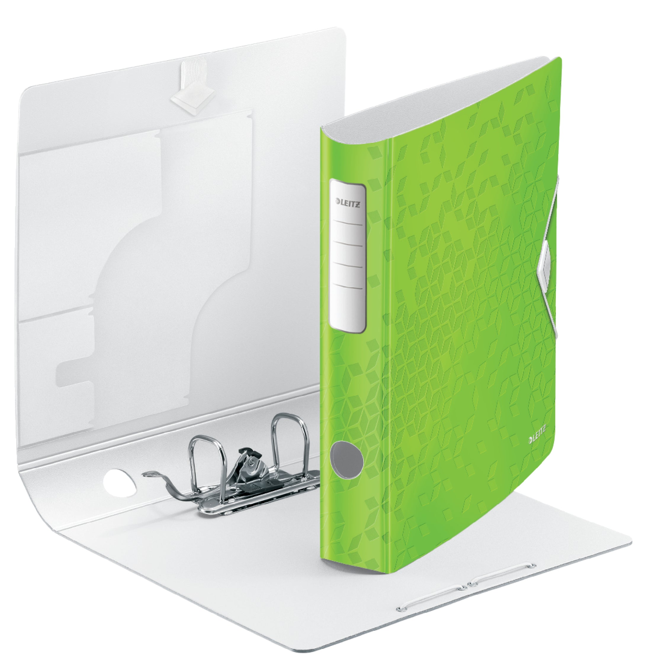 BIBLIORAFT PLASTIFIAT 5CM 180GRADE VERDE ACTIVE WOW LEITZ