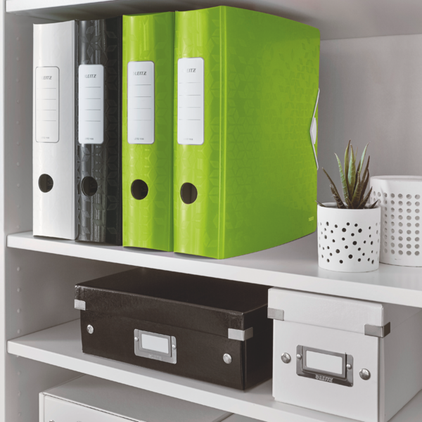 BIBLIORAFT PLASTIFIAT 8.2 CM 180GRADE VERDE ACTIVE WOW LEITZ