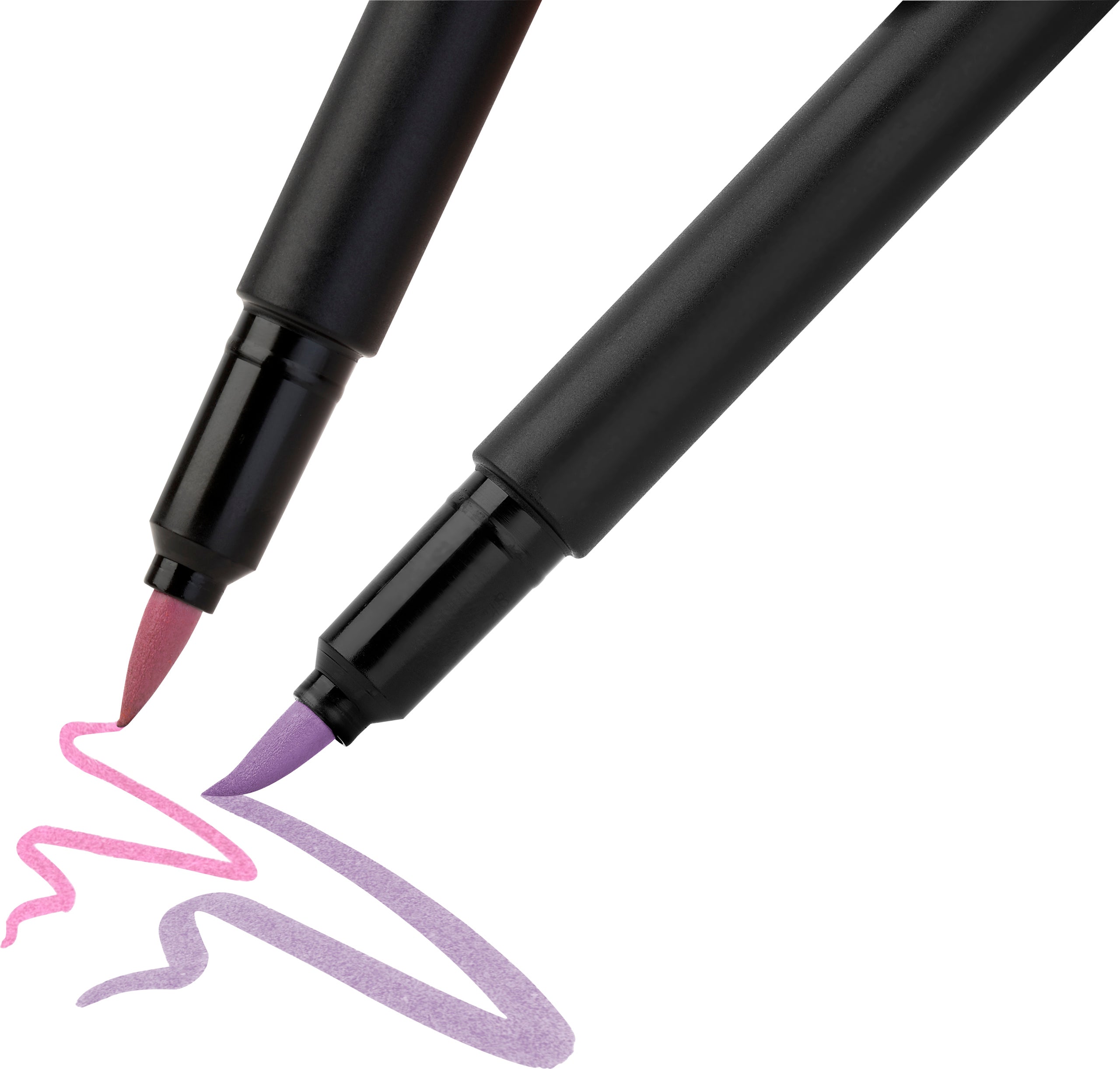 BRUSH PENS BLACK EDITION SET 6 CULORI PASTEL FABER-CASTELL