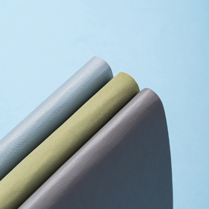 CAIET BIROU 205*143MM 80 FILE DICTANDO COPERTA IMITATIE PIELE BLEU DELI
