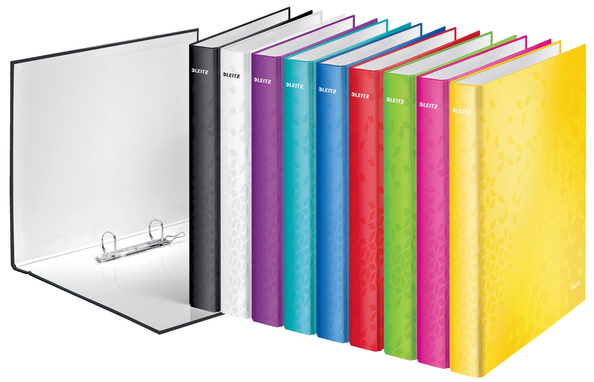CAIET MECANIC A4 2 INELE 25MM/40MM ROSU WOW LEITZ