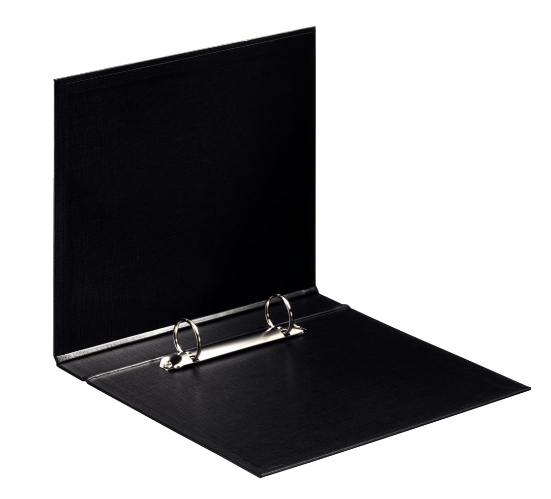 CAIET MECANIC A5 2 INELE 25MM/42MM NEGRU STANDARD ESSELTE