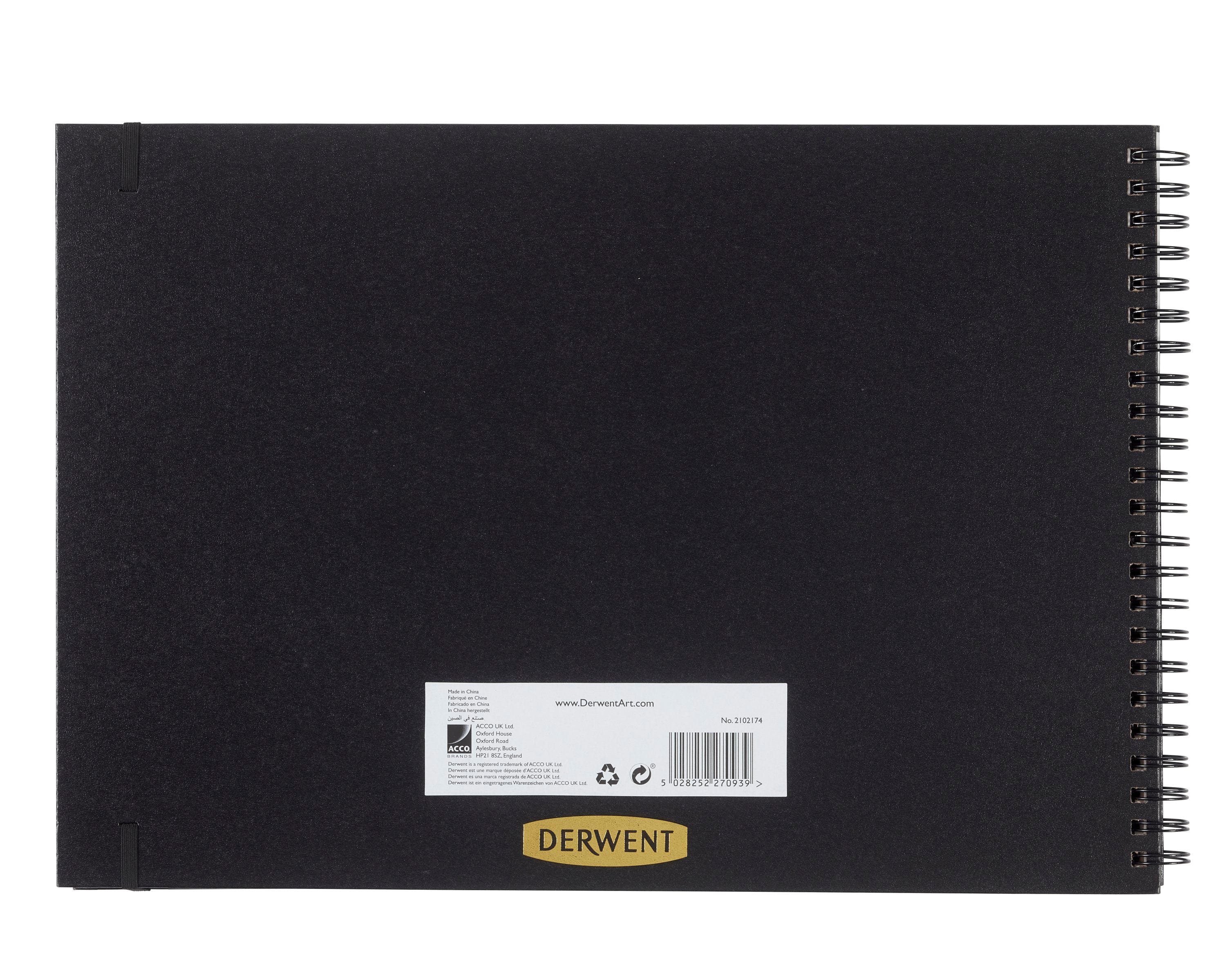 CAIET SPIRA PENTRU SCHITE SI DESEN A3 56 FILE 165G CU MAPA PROFESSIONAL DERWENT