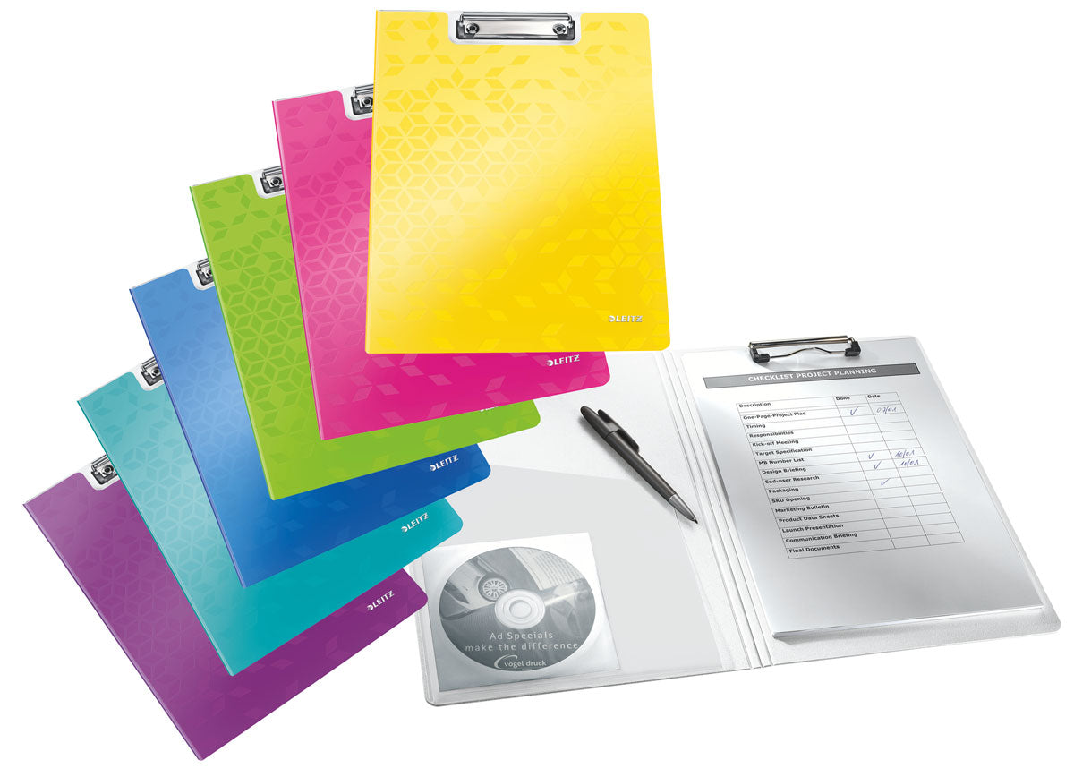 CLIPBOARD DUBLU NEGRU WOW LEITZ