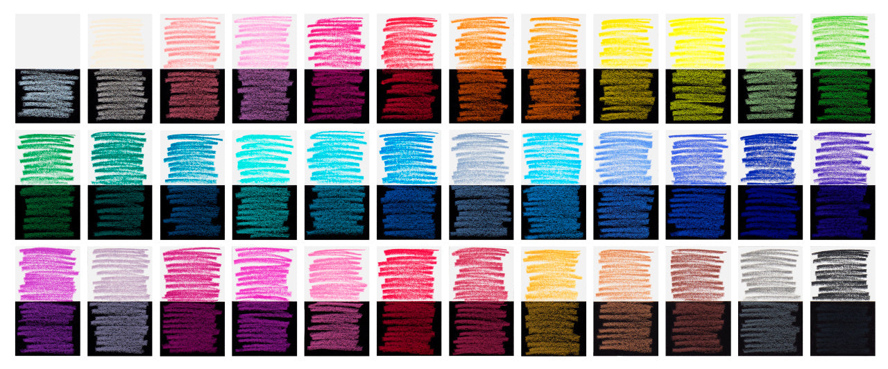 CREIOANE COLORATE 36 CULORI BLACK EDITION FABER-CASTELL