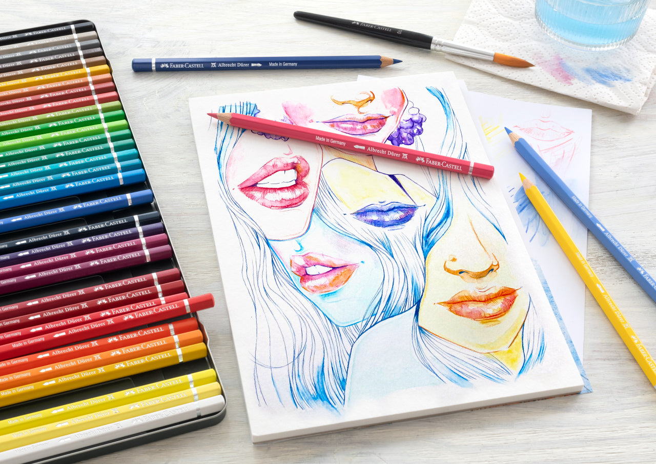 CREIOANE COLORATE 36 CULORI POLYCHROMOS FABER-CASTELL