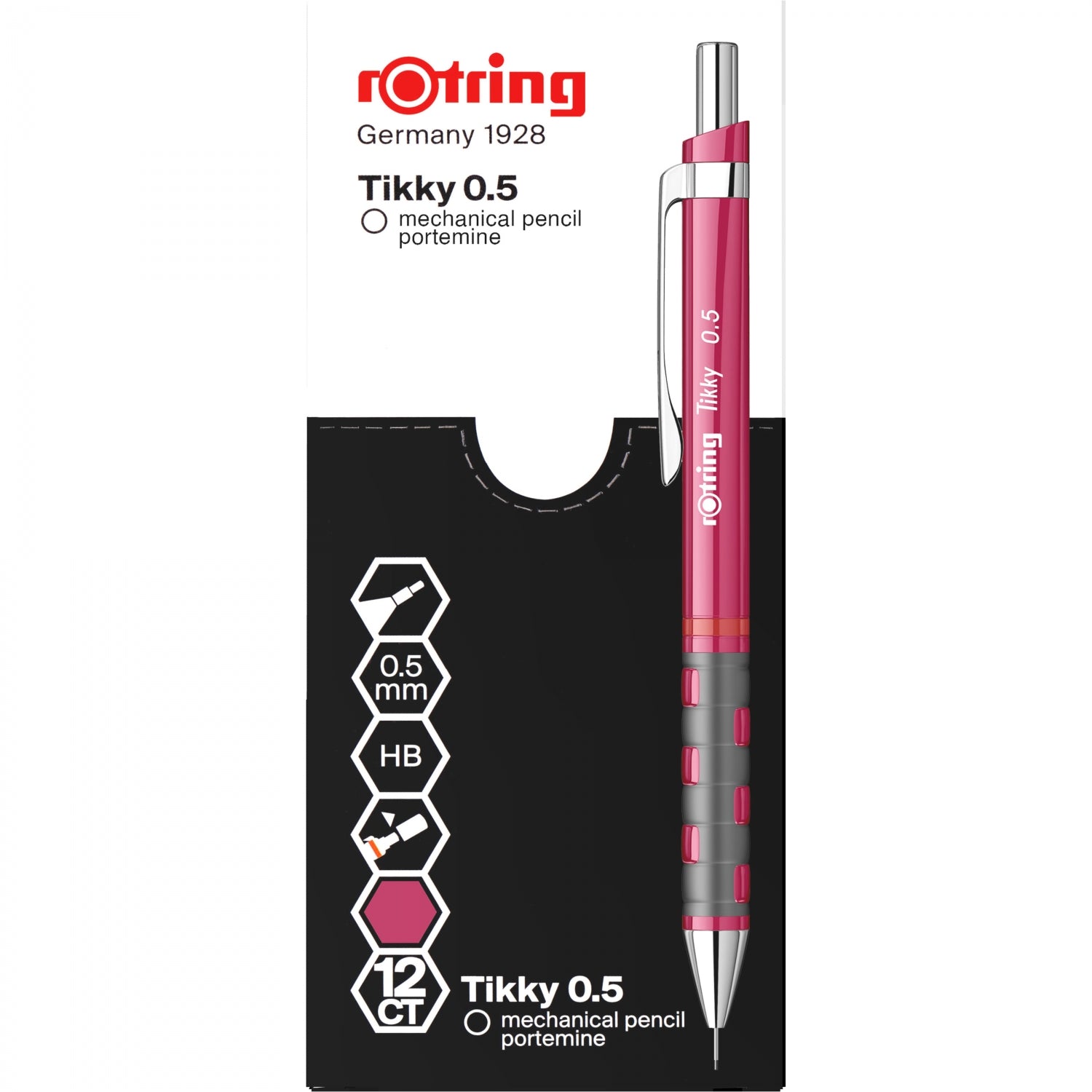 CREION MECANIC 0.5MM TIKKY 3 MAGENTA ROTRING