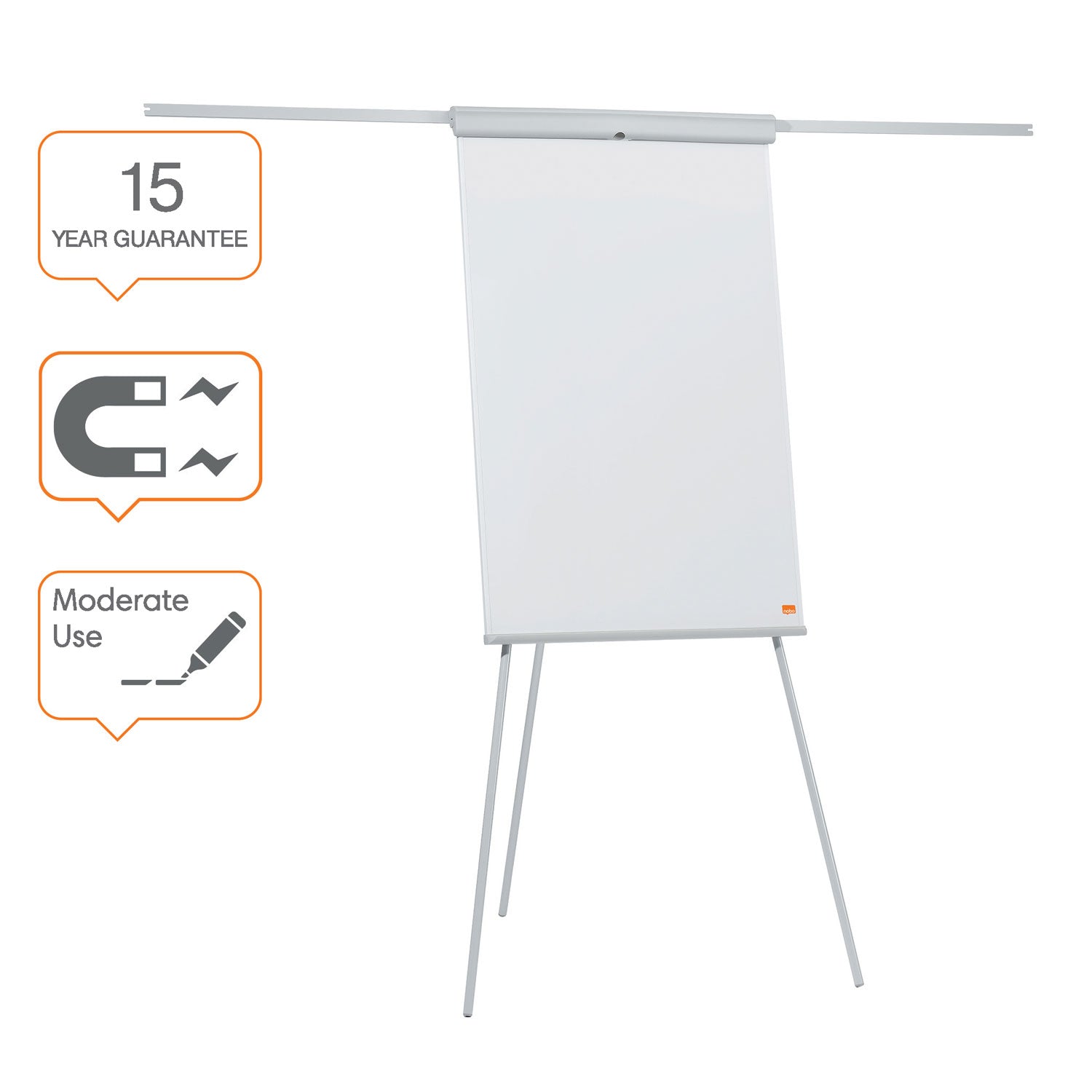 FLIPCHART MAGNETIC CU BRATE/TREPIED 68 x 100 CM ESSENTIALS NOBO