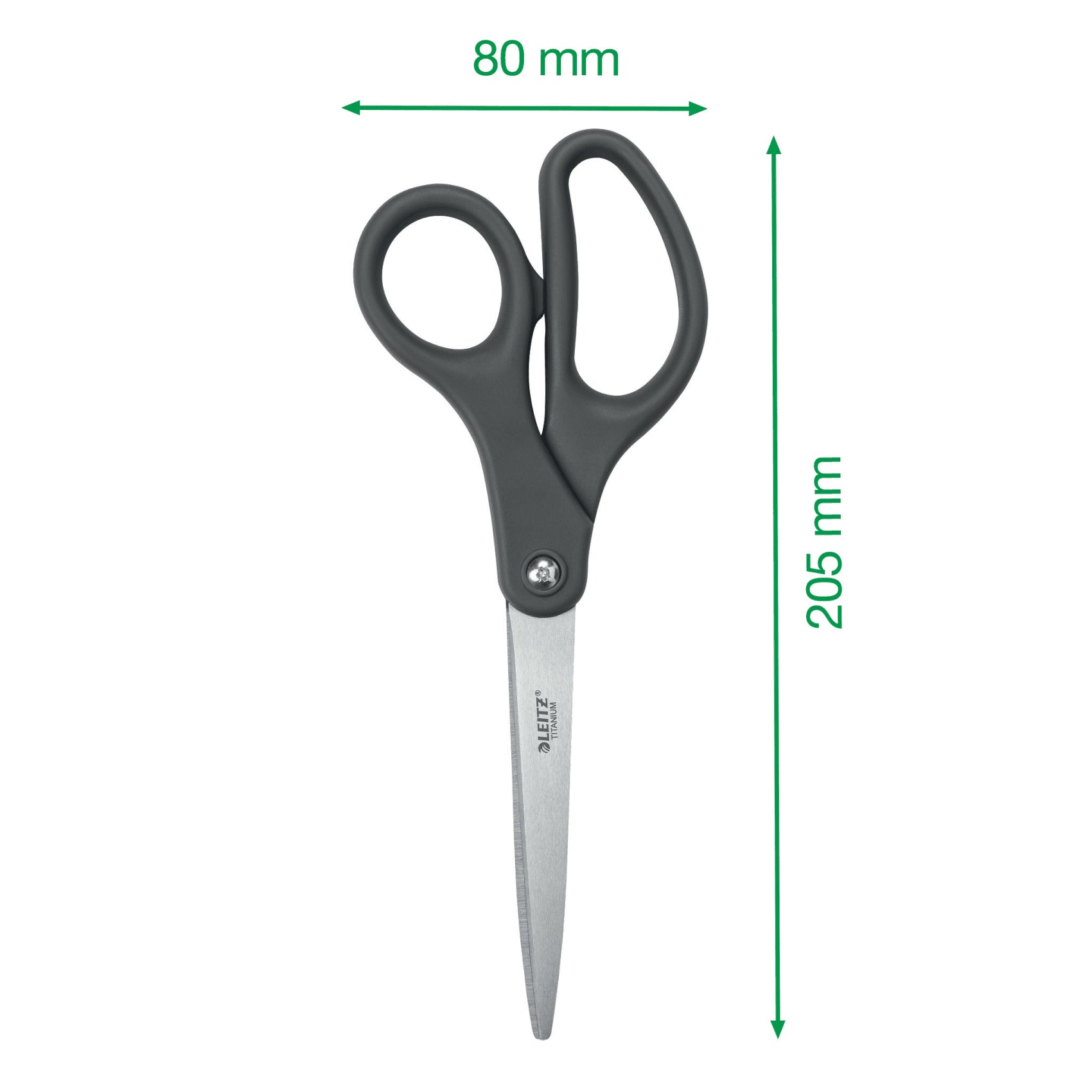 FOARFECA BIROU 20.5CM GRI TITANIUM LEITZ