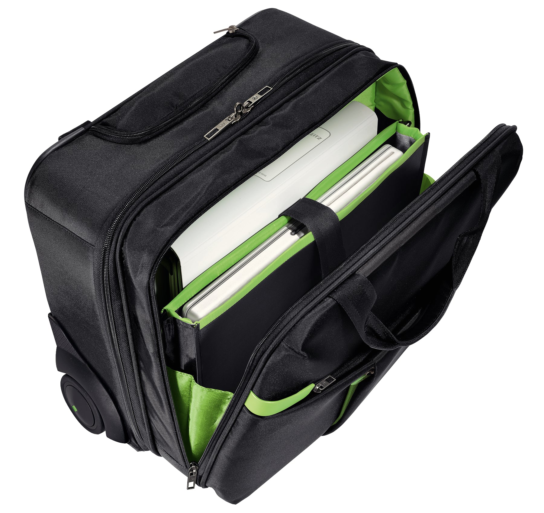 GEANTA CU 2 ROTILE NEAGRA SMART TRAVELLER LEITZ