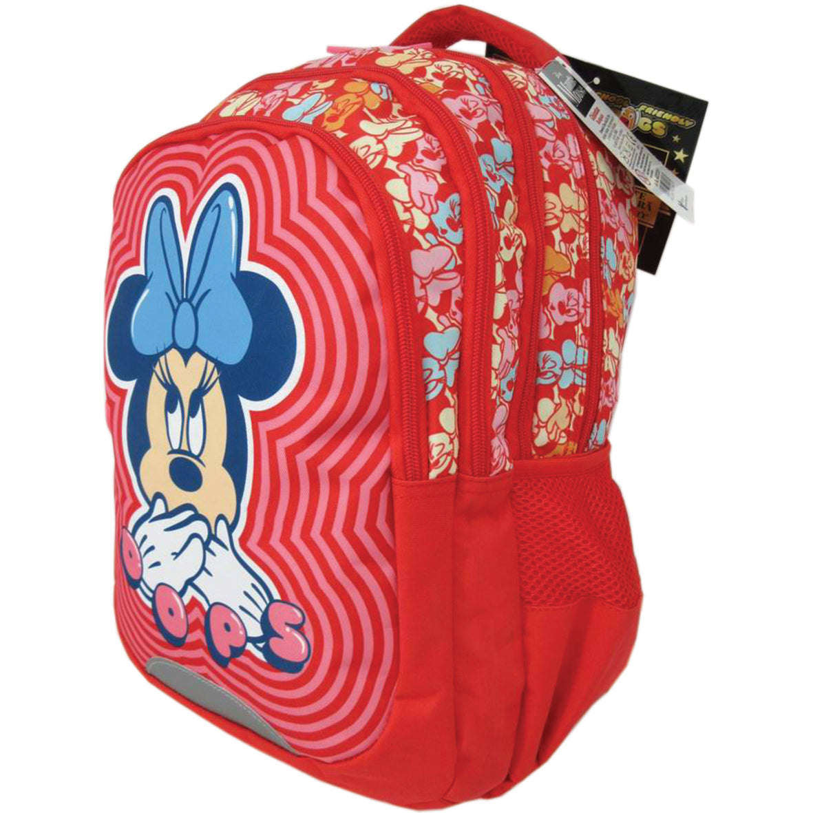 GHIOZDAN CLASA 0 MINNIE MOUSE ROSU OOPS 3 FERMOARE PIGNA