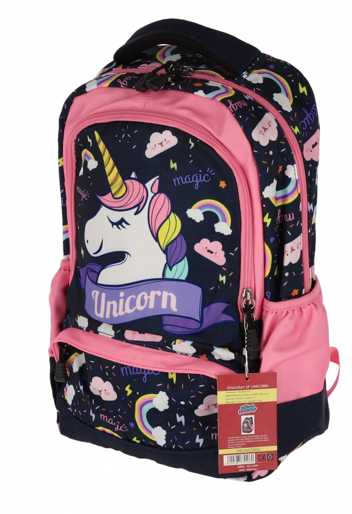 GHIOZDAN CLASA 0 UNICORN BLEUMARIN 3 FERMOARE PIGNA