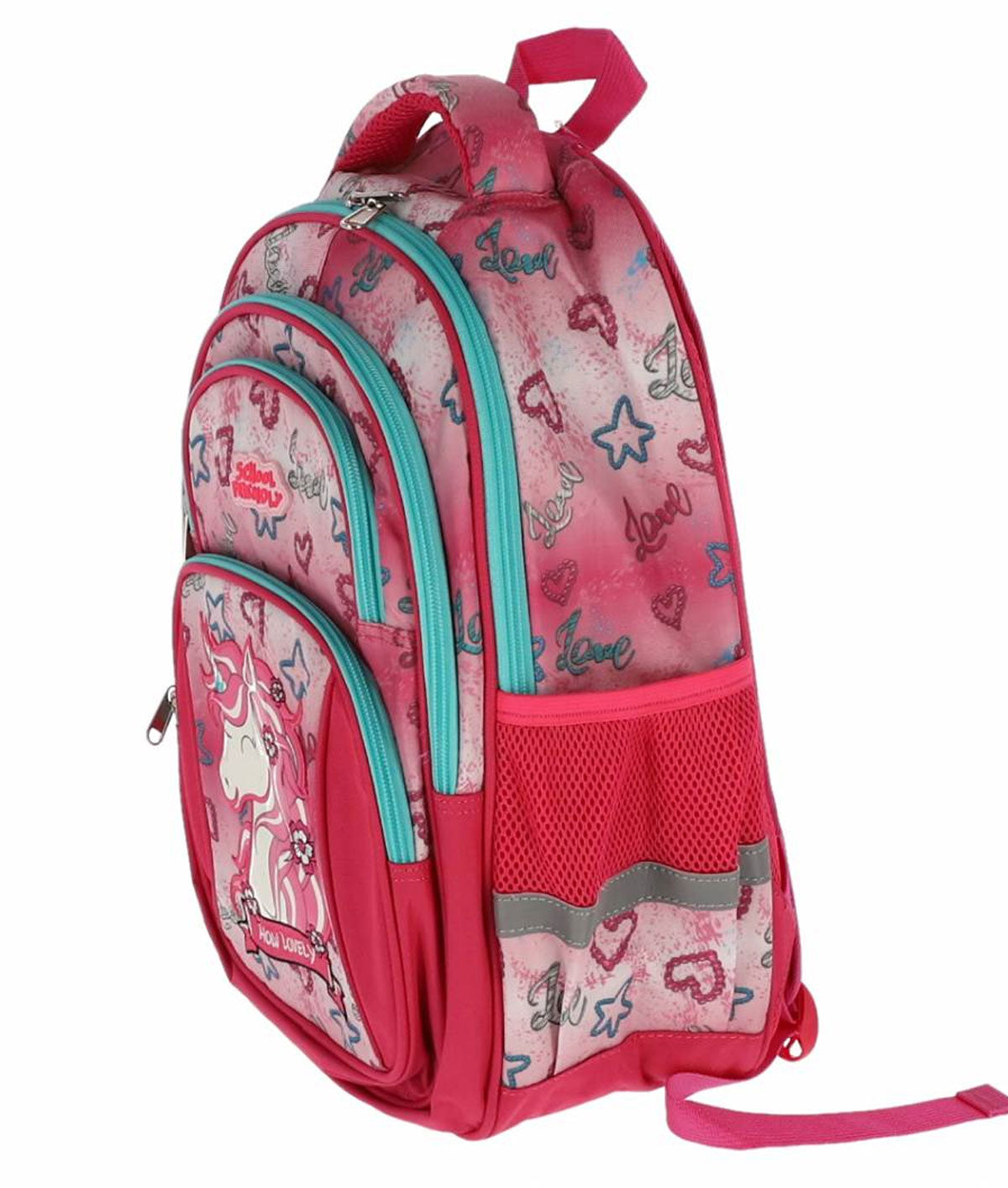 GHIOZDAN CLASELE 1-4 UNICORN ROZ 4 FERMOARE PIGNA