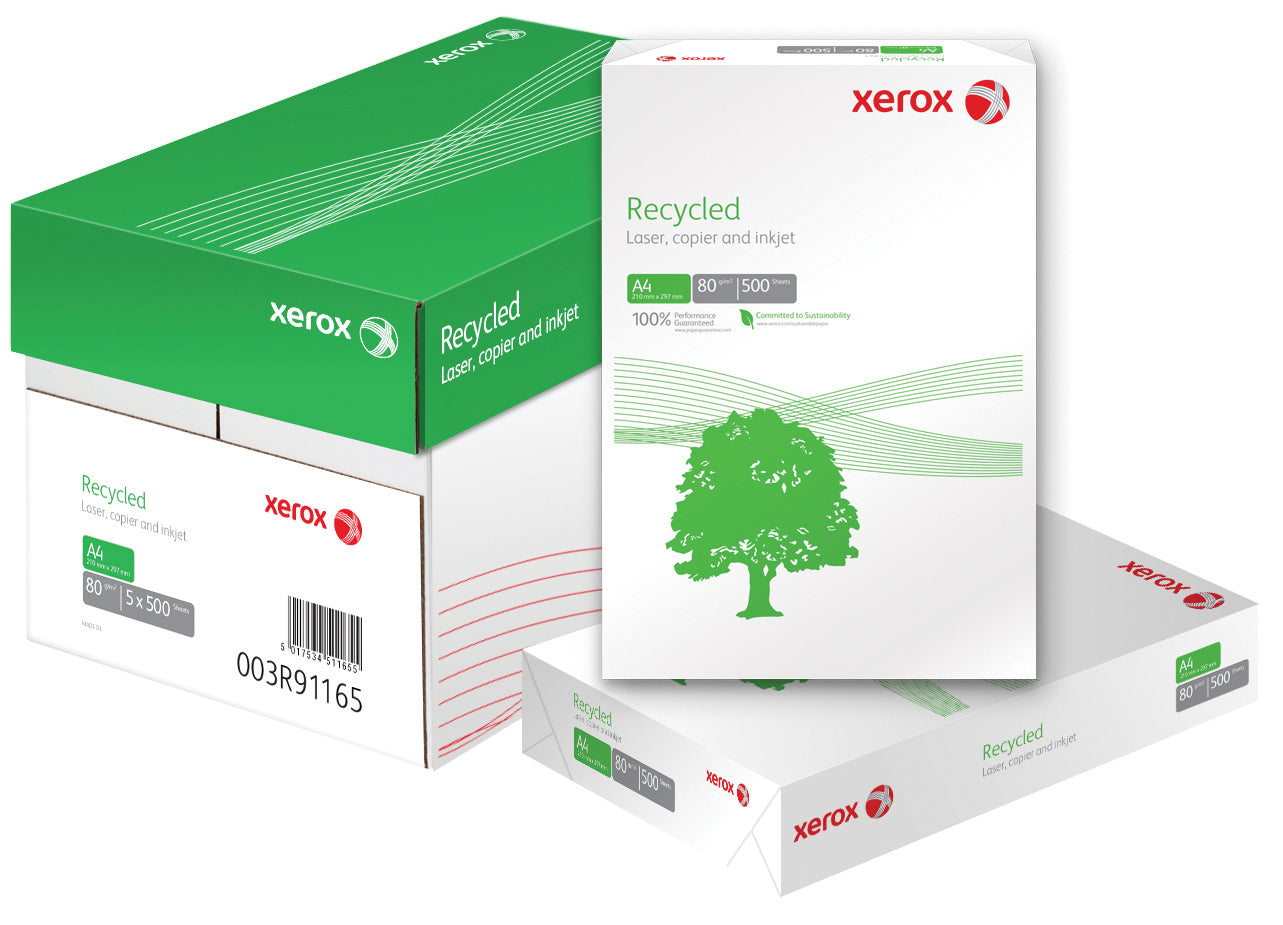 HARTIE COPIATOR A4 RECYCLED 80G 500/TOP XEROX