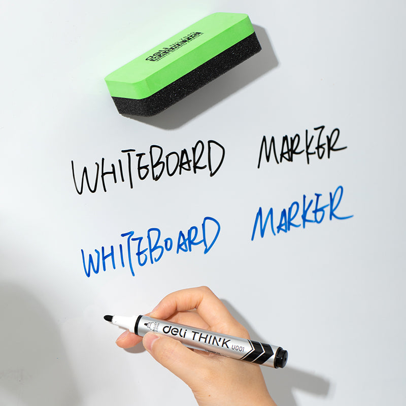 KIT WHITEBOARD (BURETE+2 MARKERE) DELI