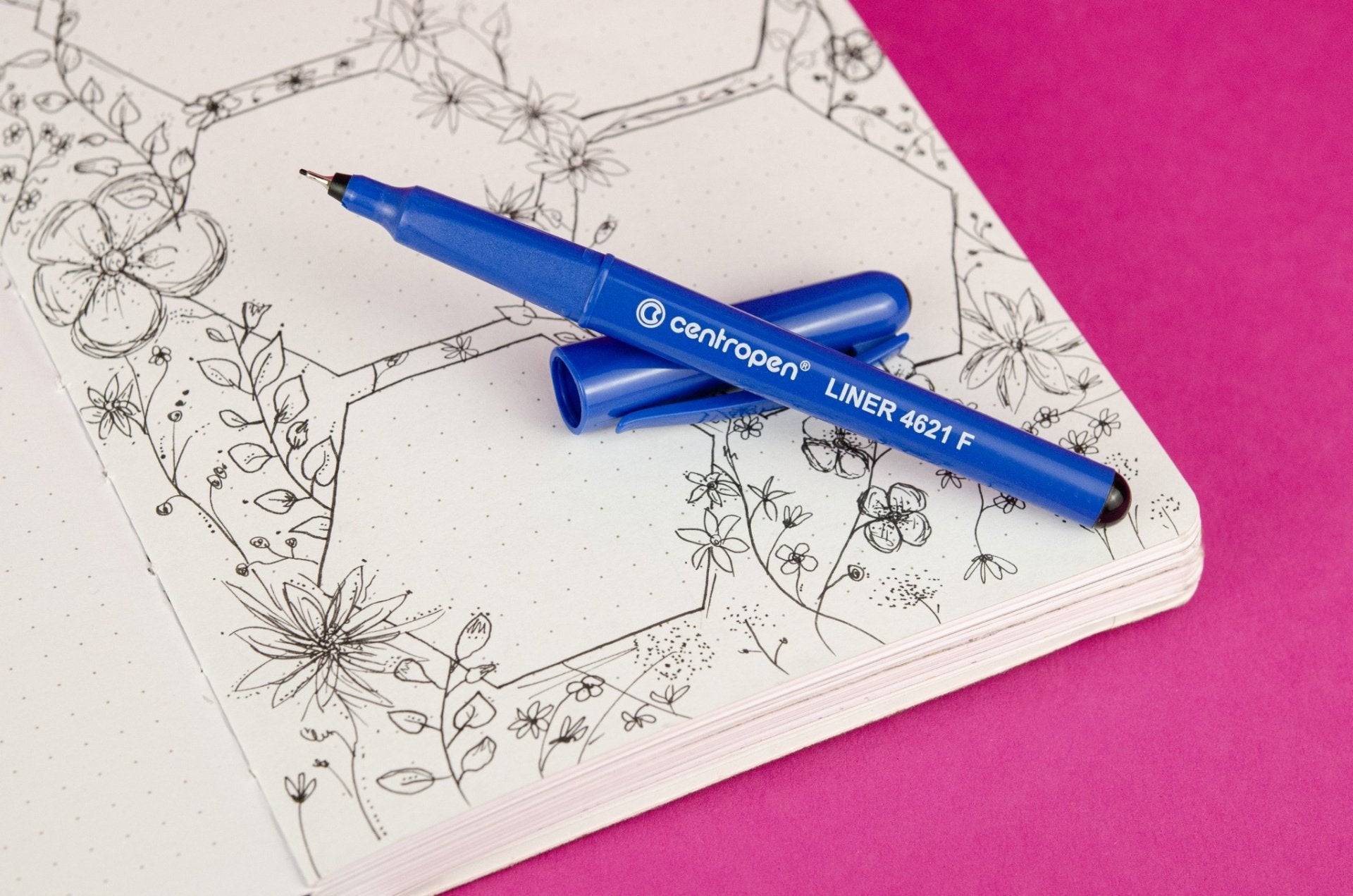 LINER 0.3MM ROSU 4621F CENTROPEN
