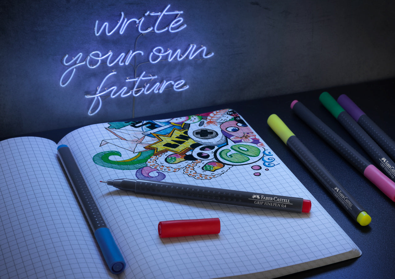 LINER 0.4MM SET 10 GRIP FABER-CASTELL