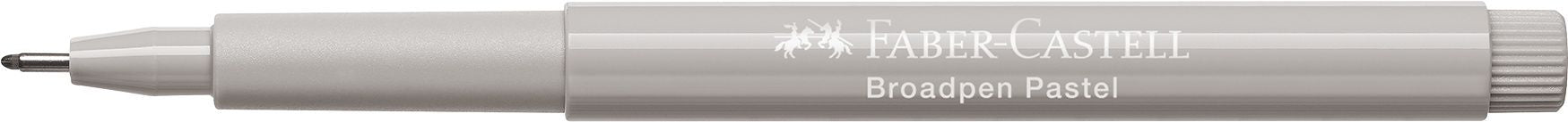LINER 0.8MM GRI PASTEL BROADPEN 1544 FABER-CASTELL