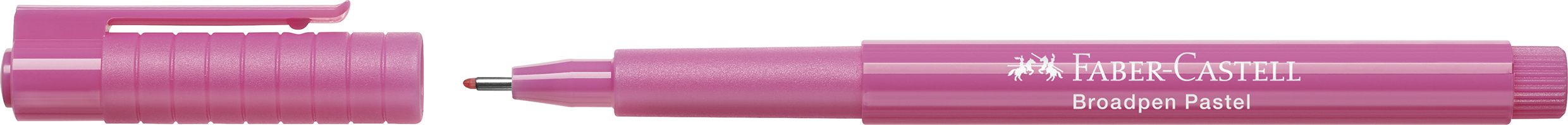 LINER 0.8MM PURPURIU PASTEL BROADPEN 1544 FABER-CASTELL