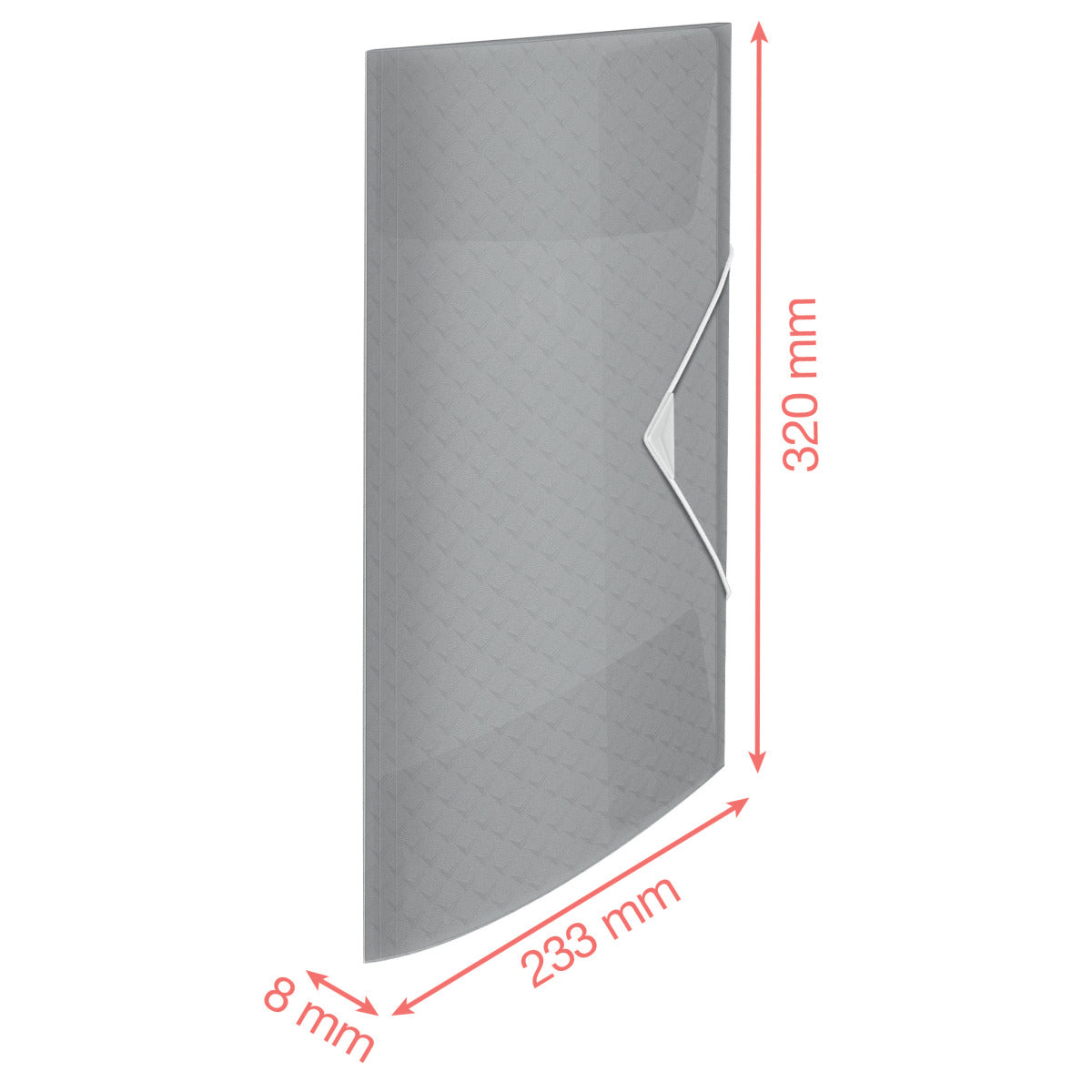 MAPA PLASTIC CU ELASTIC CORAI 150 COLI RECICLABILA COLOUR'BREEZE ESSELTE