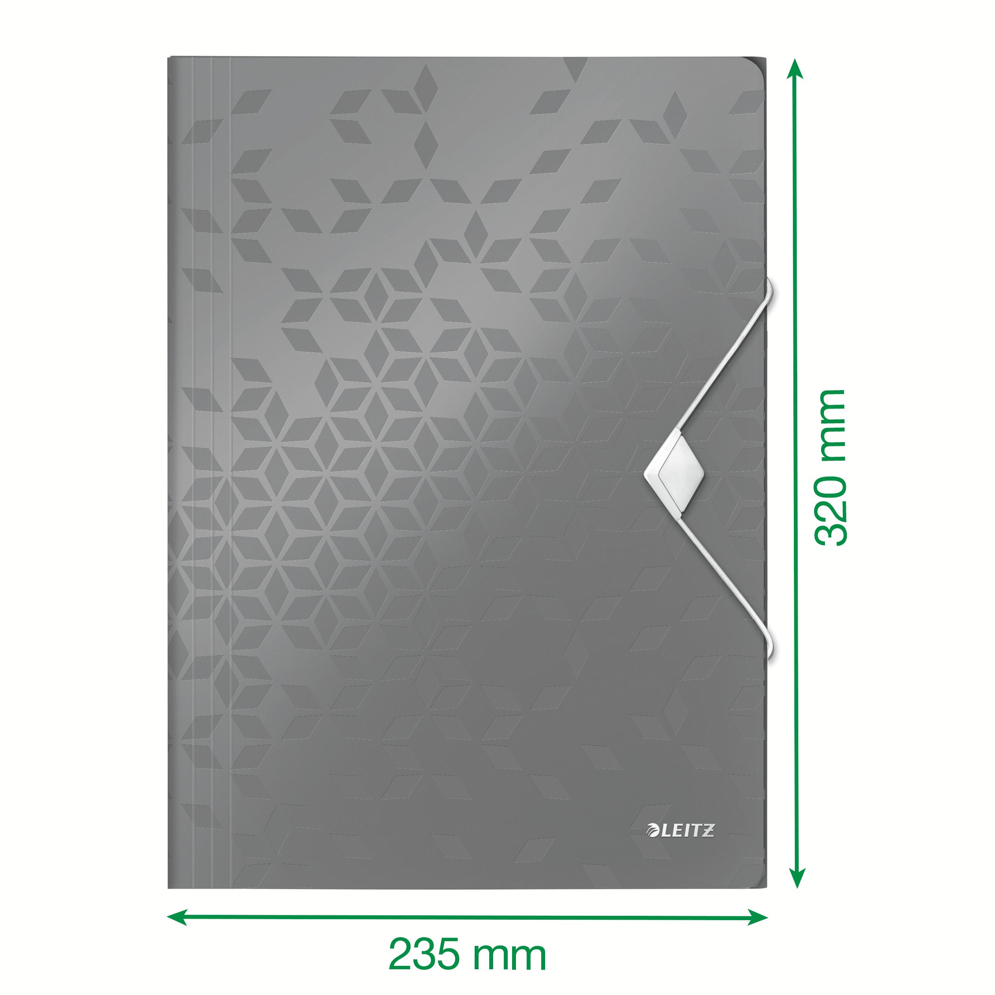 MAPA PLASTIC CU ELASTIC ROSIE WOW LEITZ