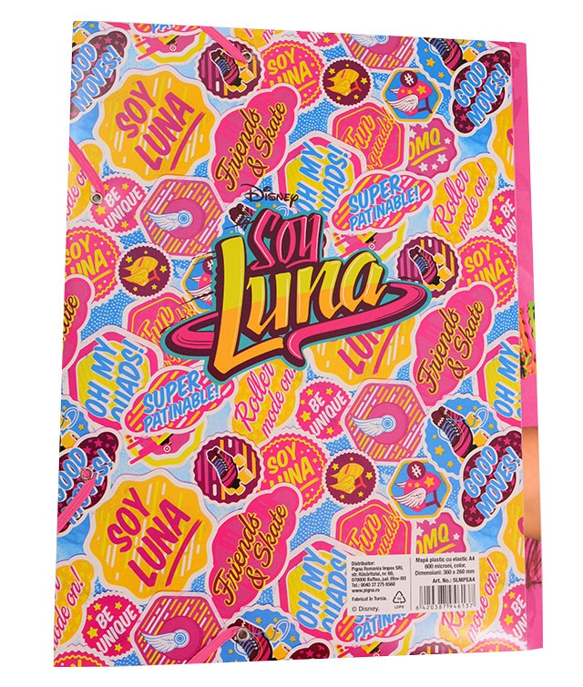 MAPA PLASTIC CU ELASTIC SOY LUNA PIGNA