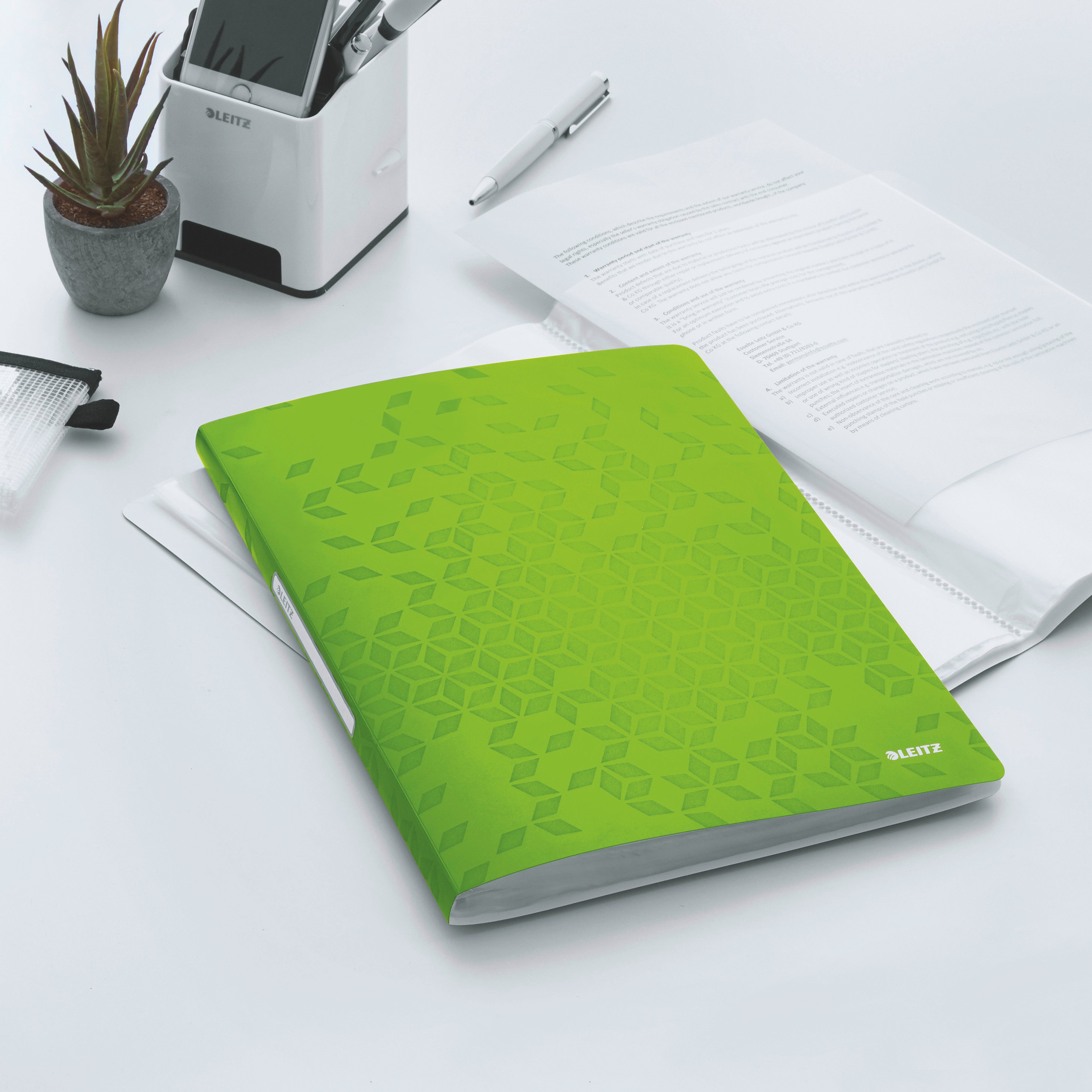 MAPA PREZENTARE 40 FOLII VERDE WOW LEITZ