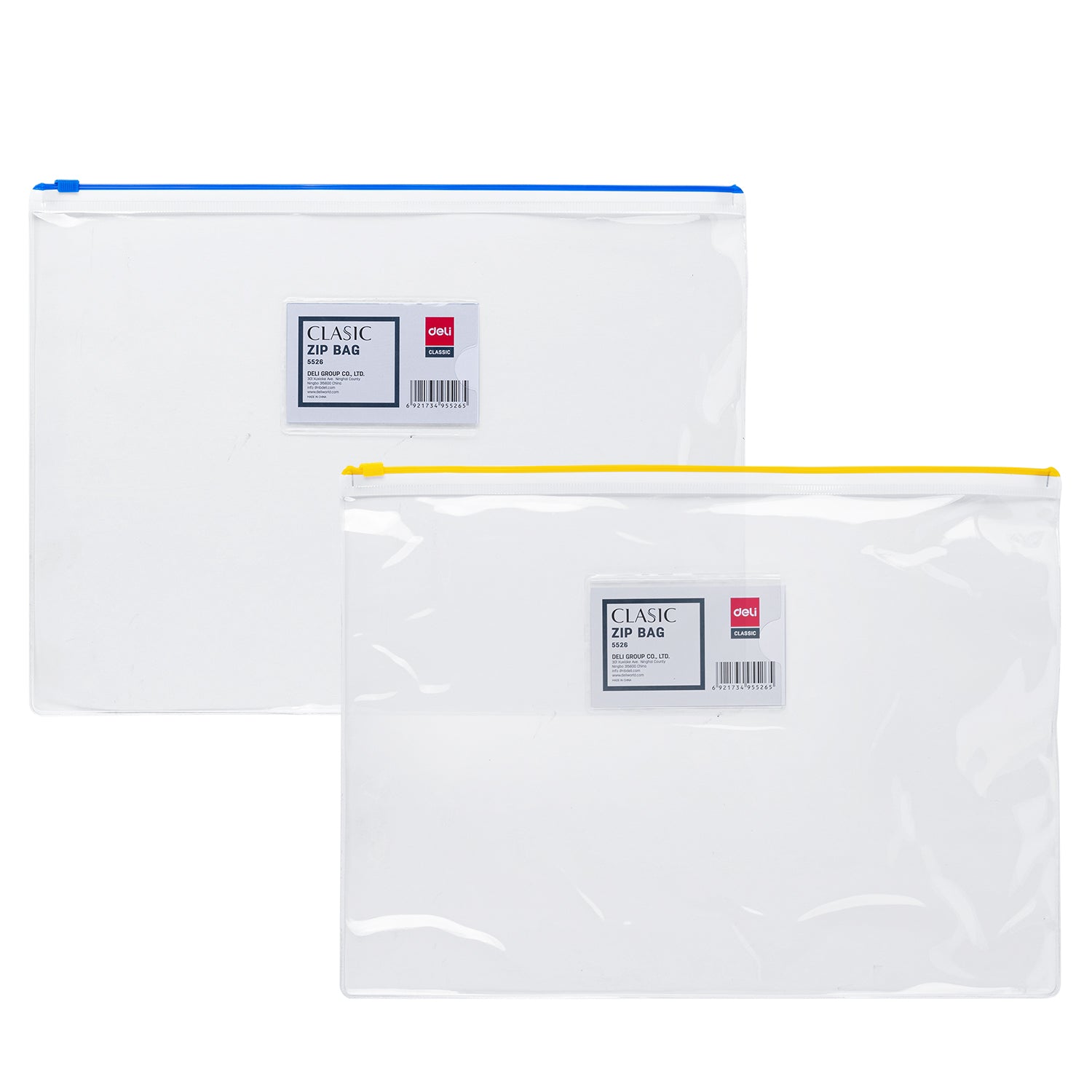 MAPA PROTECTIE ZIP A4 DELI