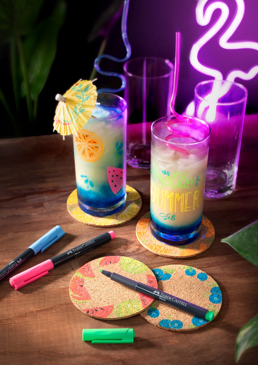 MARKER CREATIV ALBASTRU NEON FABER-CASTELL