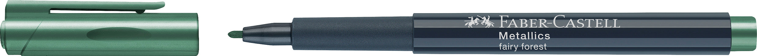 MARKER METALLICS VERDE PADURE FABER-CASTELL