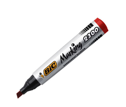 MARKER PERMANENT ROSU VARF TESIT 2300 BIC
