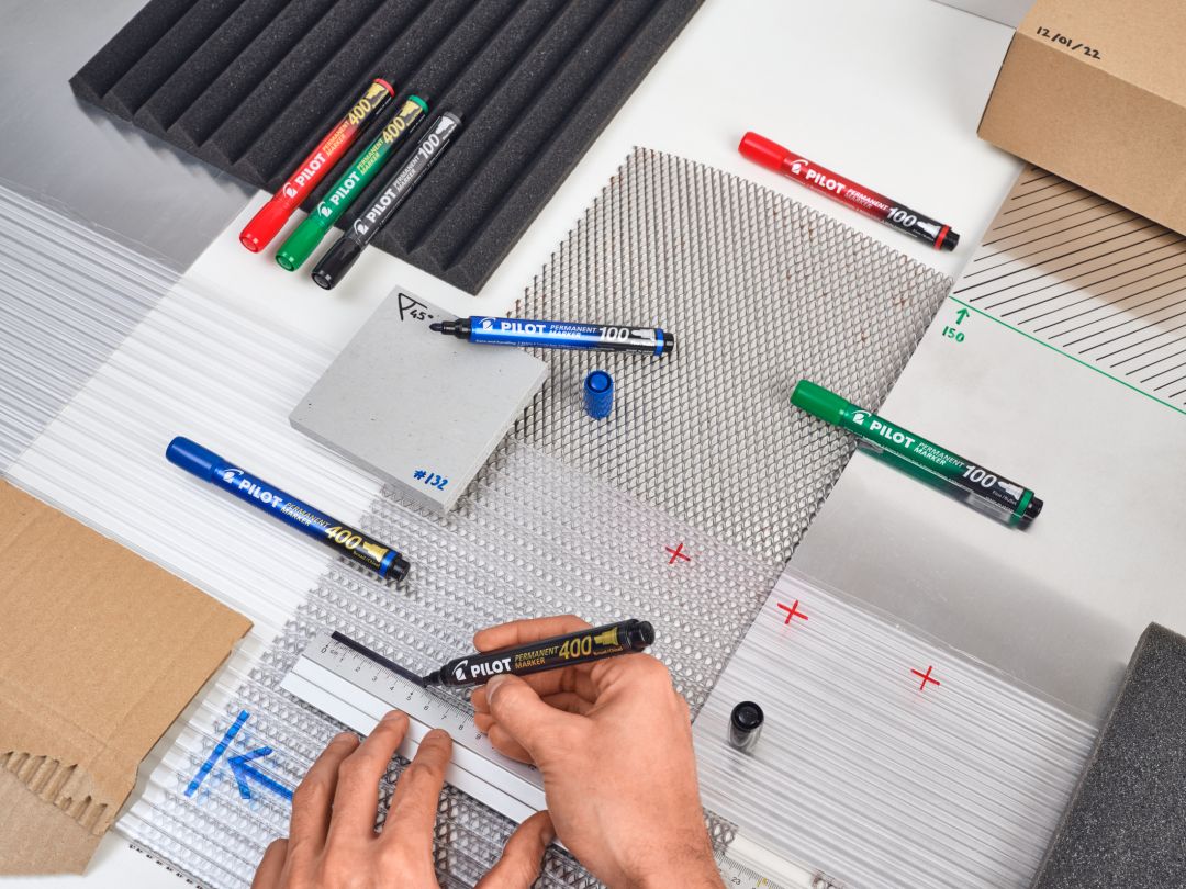 MARKER PERMANENT VERDE VARF TESIT 4MM P400 PILOT