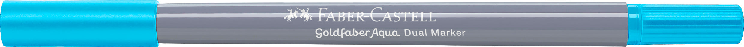 MARKER SOLUBIL 2 CAPETE GOLDFABER ALBASTRU MANGAN 245 FABER-CASTELL