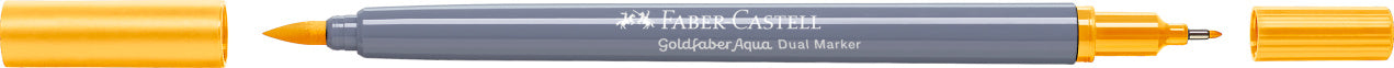 MARKER SOLUBIL 2 CAPETE GOLDFABER GALBEN CROM MEDIU 208 FABER-CASTELL