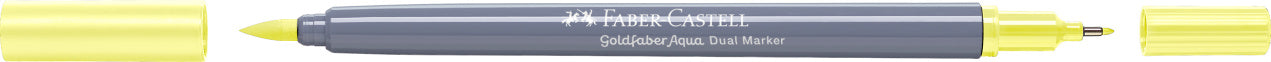 MARKER SOLUBIL 2 CAPETE GOLDFABER GALBEN GLAZURAT DESCHIS 104 FABER-CASTELL