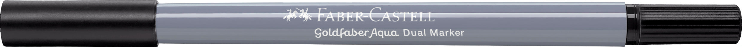 MARKER SOLUBIL 2 CAPETE GOLDFABER NEGRU INCHIS 199 FABER-CASTELL