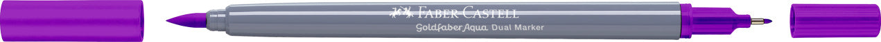 MARKER SOLUBIL 2 CAPETE GOLDFABER PURPURIU 284 FABER-CASTELL