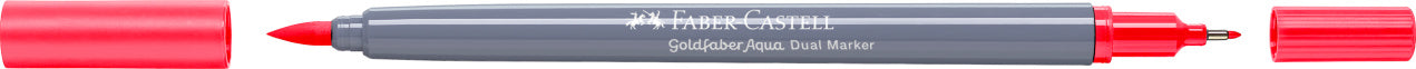MARKER SOLUBIL 2 CAPETE GOLDFABER ROSU APRINS 122 FABER-CASTELL