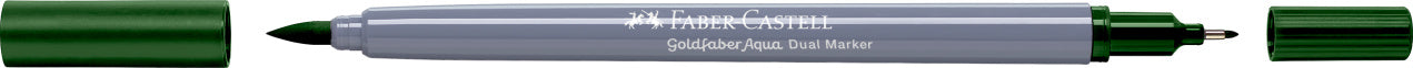 MARKER SOLUBIL 2 CAPETE GOLDFABER VERDE PIN 267 FABER-CASTELL