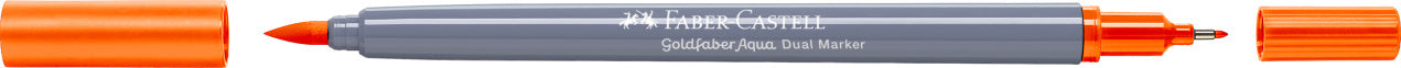 MARKER SOLUBIL 2 CAPETE PORTOCALIU GLAZURAT 113 FABER-CASTELL