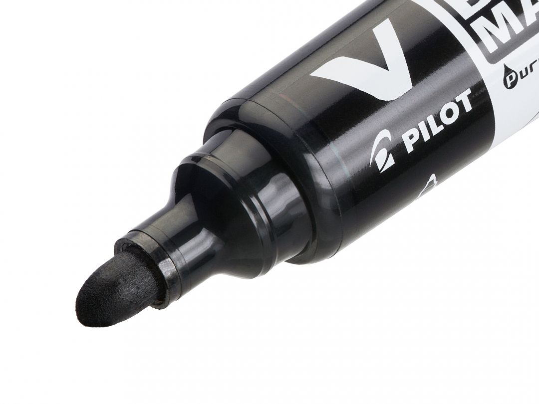 MARKER WHITEBOARD ALBASTRU 6MM VARF ROTUND VBOARD PILOT
