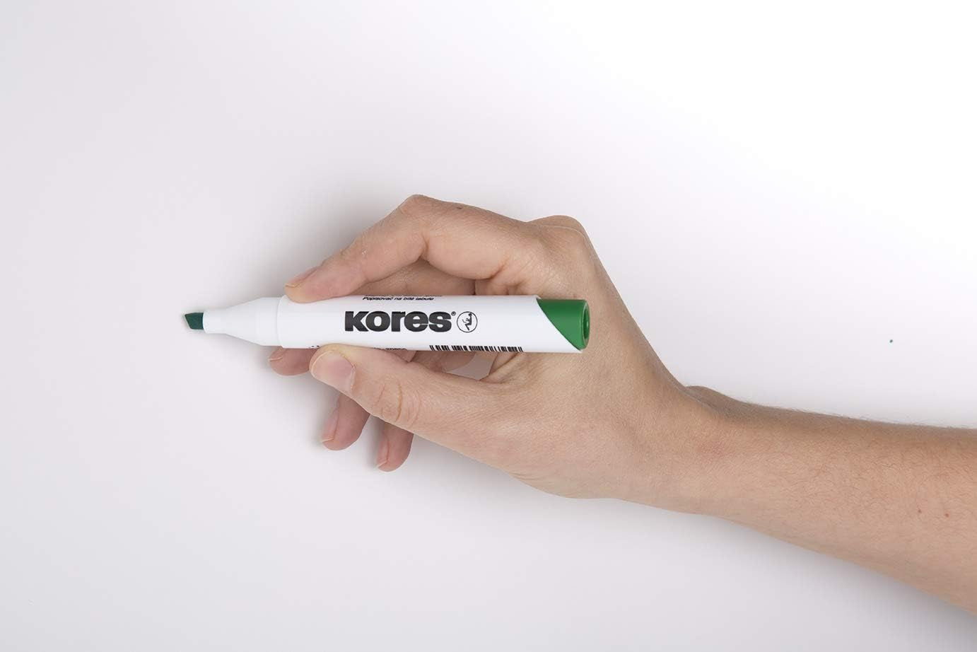 MARKER WHITEBOARD VERDE VARF TESIT KORES