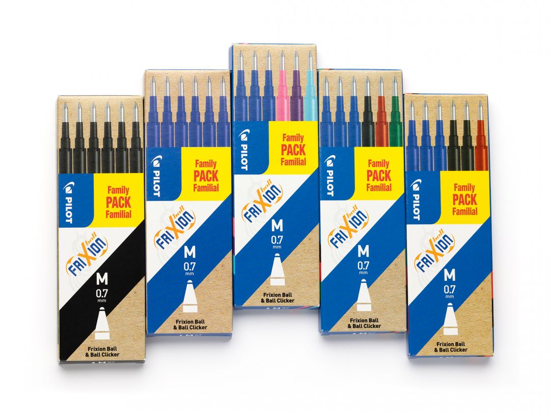 MINA ROLLER 0.7MM ALBASTRA 6/SET FRIXION PILOT