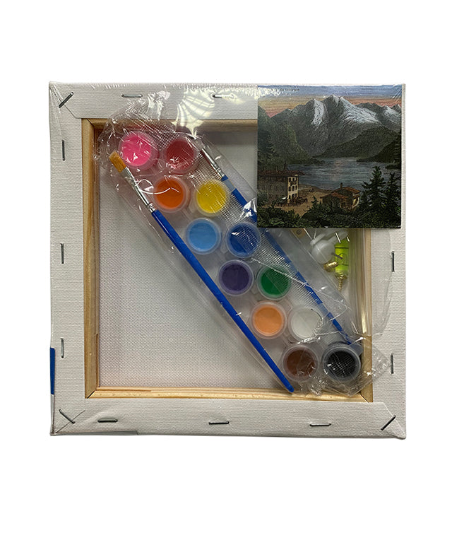 PANZA PREDESENATA PE SASIU 20 x 20 CM PEISAJ 2 SF ART PIGNA
