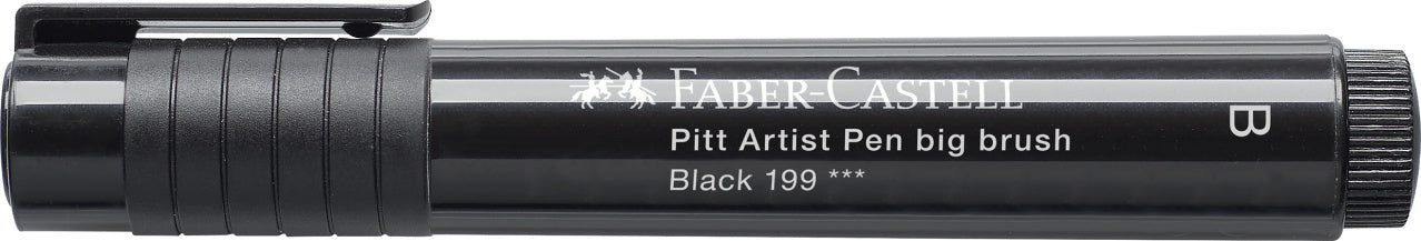 PITT ARTIST PEN BIG BRUSH NEGRU FABER-CASTELL