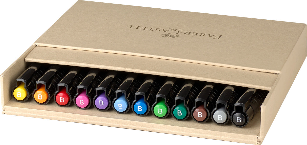 PITT ARTIST PEN CUTIE STUDIO 12 BUC 2024 FABER-CASTELL