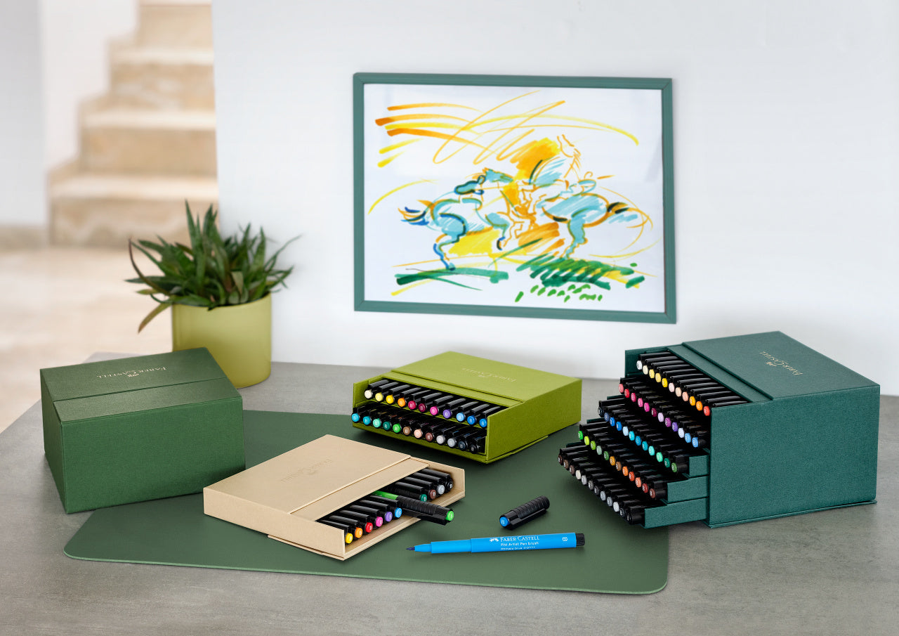 PITT ARTIST PEN CUTIE STUDIO 12 BUC 2024 FABER-CASTELL