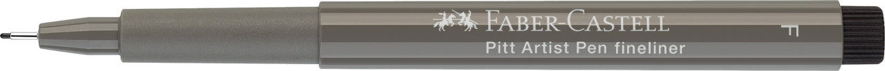 PITT ARTIST PEN FINELINER F GRI CALD IV FABER-CASTELL